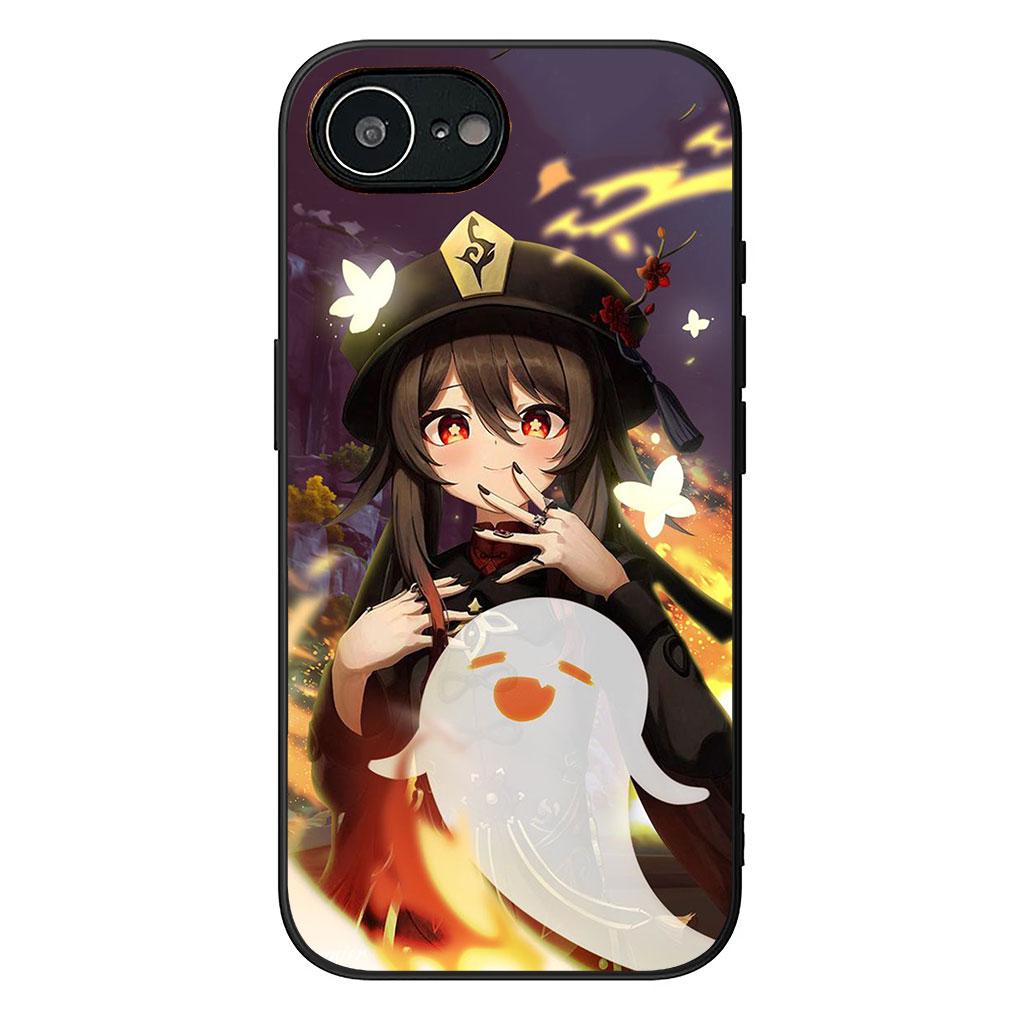 Cover for Samsung Galaxy A05 A06 A14 A50 A51 A52 A12 A13 A17 A70 A07 A25 A26 A56 A23 M53 Case Genshins Impacts Hu Tao HuTao