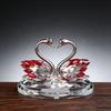 Light Luxury Swan Figurines -encrusted Home Decoration Desktop Ornament  Home Decoration