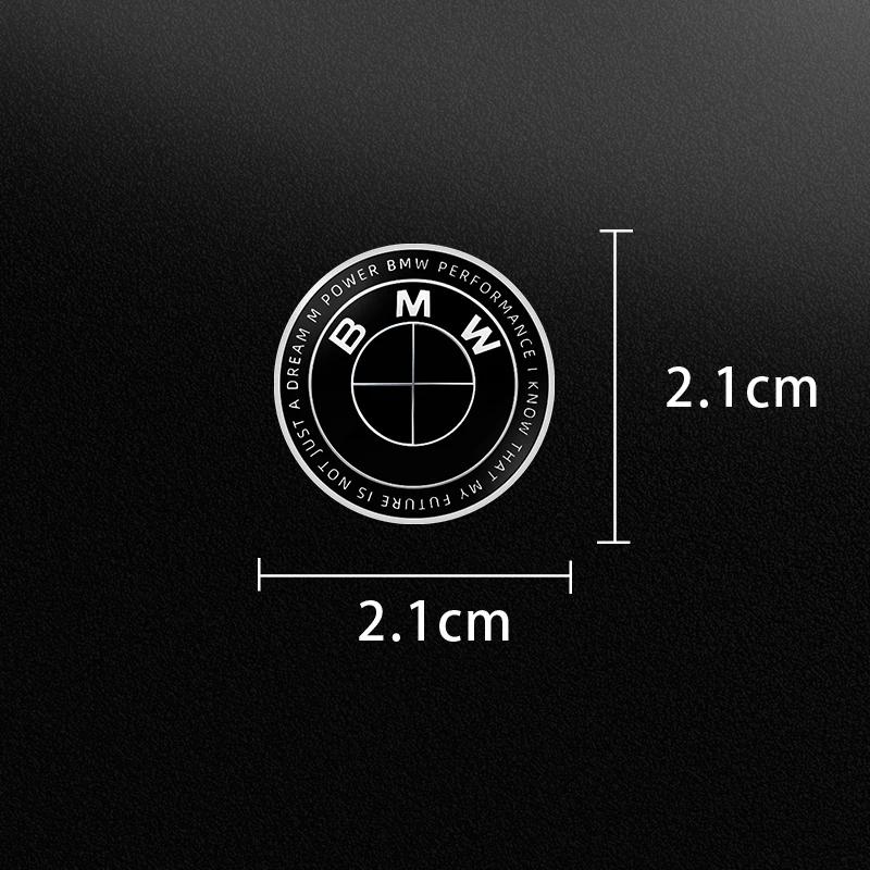 LJFJN1 Car Sticker 50th Anniversary Edition Car Interior Random post Sticker Steering Wheel Decal Decoration For BMW E90 320 318i 320i