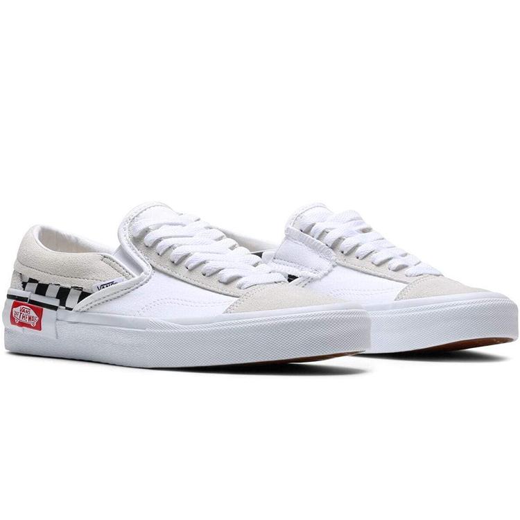 Кепка Vans Slip-On 'Бело-Черная Клетка' VN0A3WM527I