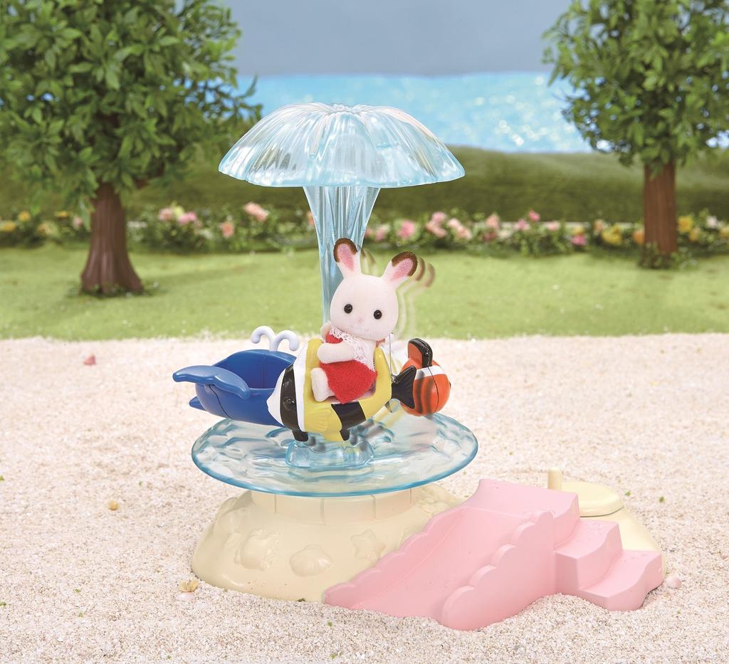 Семейная поездка Sylvanian Families [Карусель на берегу моря] Co-59