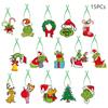 Christmas E-lf Pendants Merry Christmas Decor Hanging String Craft Design Decor For And Crafts Christmas Holiday Wedding Party Supply