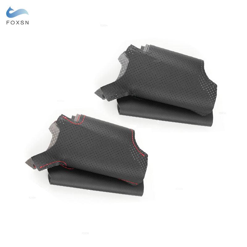 Кожаный чехол на руль для Land Rover Discoverer 3 4 Freelander 2 Range Rover Sport Edition, сшитый вручную