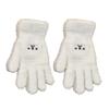 Antifreeze Embroidery Gloves Soft Material Sports Gloves Fashion Thick Gloves  Outdoor Cycling