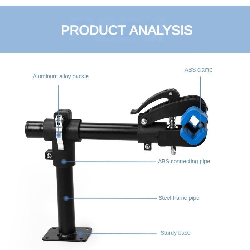 Инструменты для обслуживания мастерской Аксессуары Регулируемые велосипедные ремонтные верстаки Настенная стойка для ремонта горных велосипедов