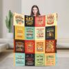 Hamiltons the Musical Blanket Quality Warm Soft  Bedding Throws Winter Picnic Couch Chair Funny Bedspread