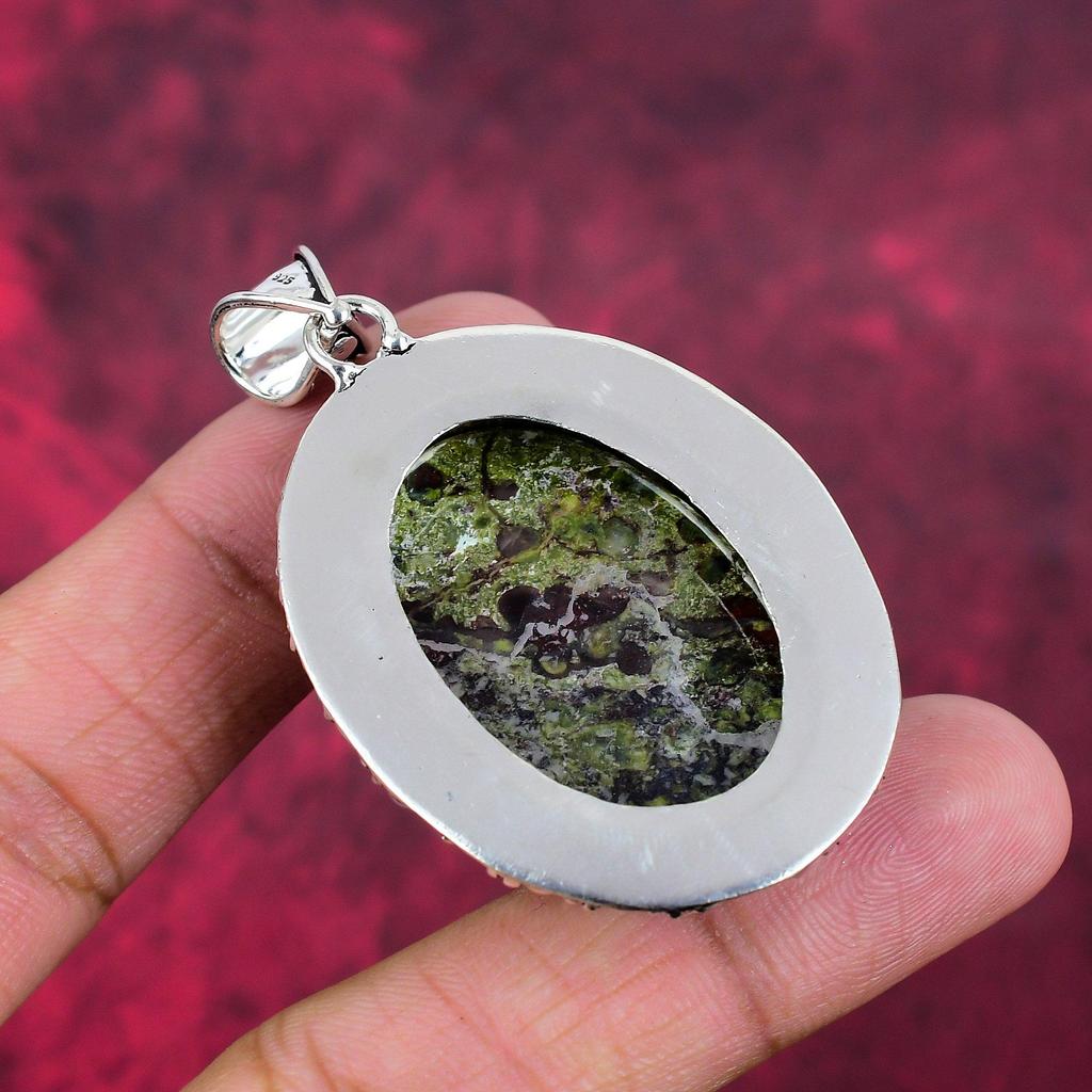 Подвеска «Кровь дракона», ювелирные изделия из драгоценных камней, подвеска из стерлингового серебра 925 пробы, подарок для женщин, подвеска ручной работы