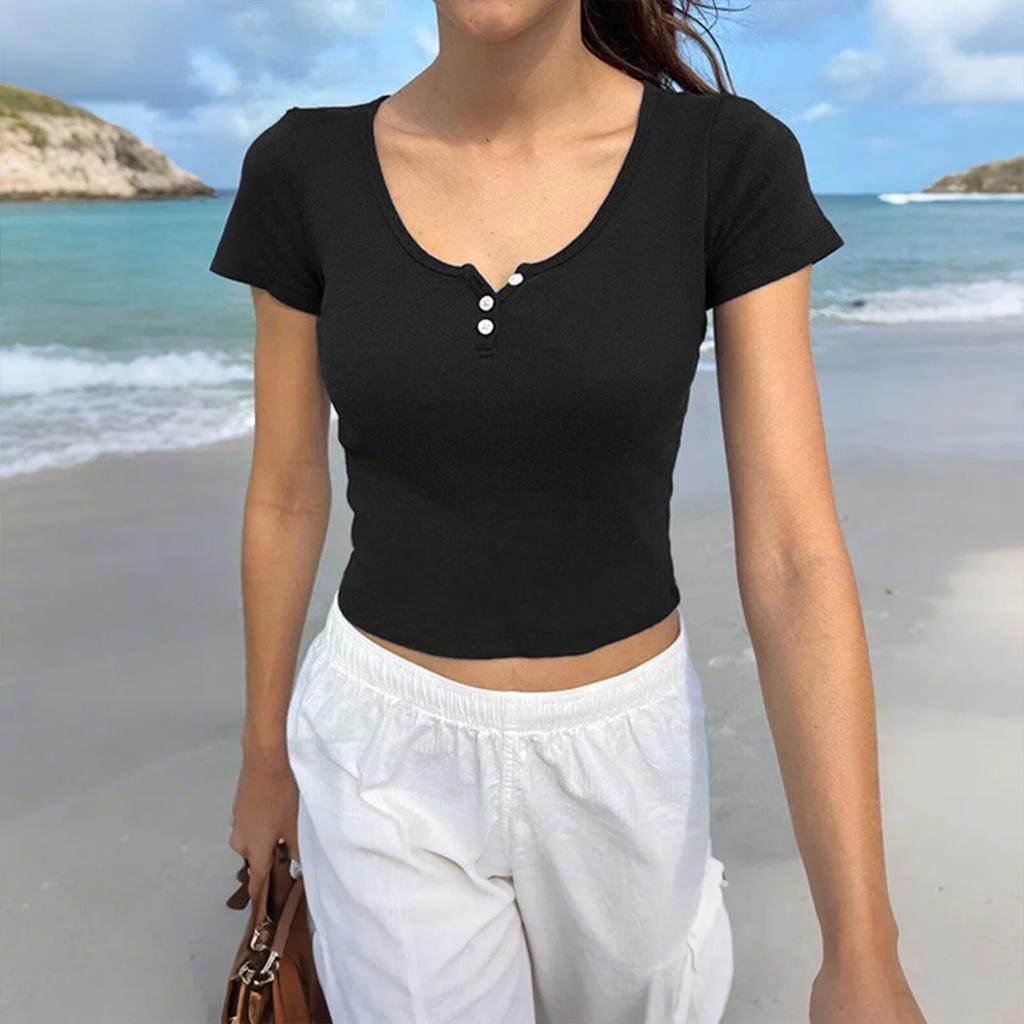 Женская рубашка с коротким рукавом Рубашки для женщин Нарядные повседневные рубашки стандартного кроя