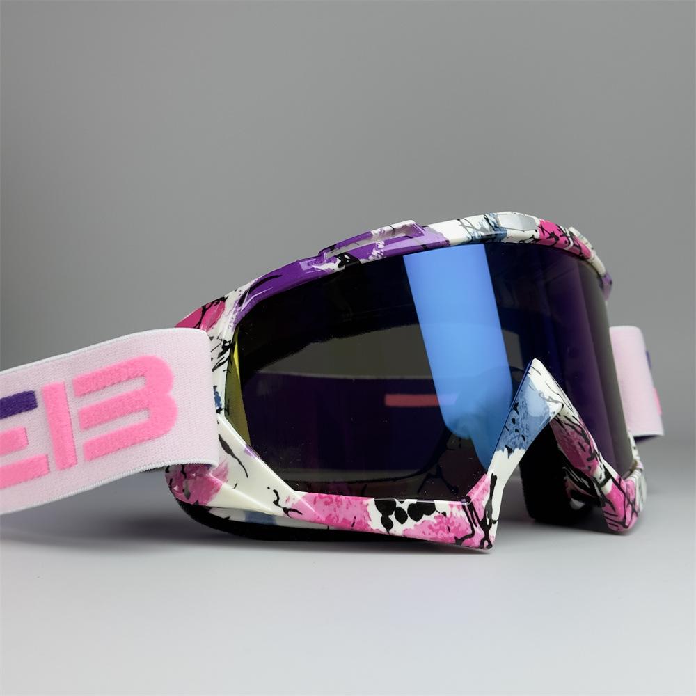Lightweight motorcycle goggles for riding, outdoor sports, skiing, off-road skiing, and windproof eyewear