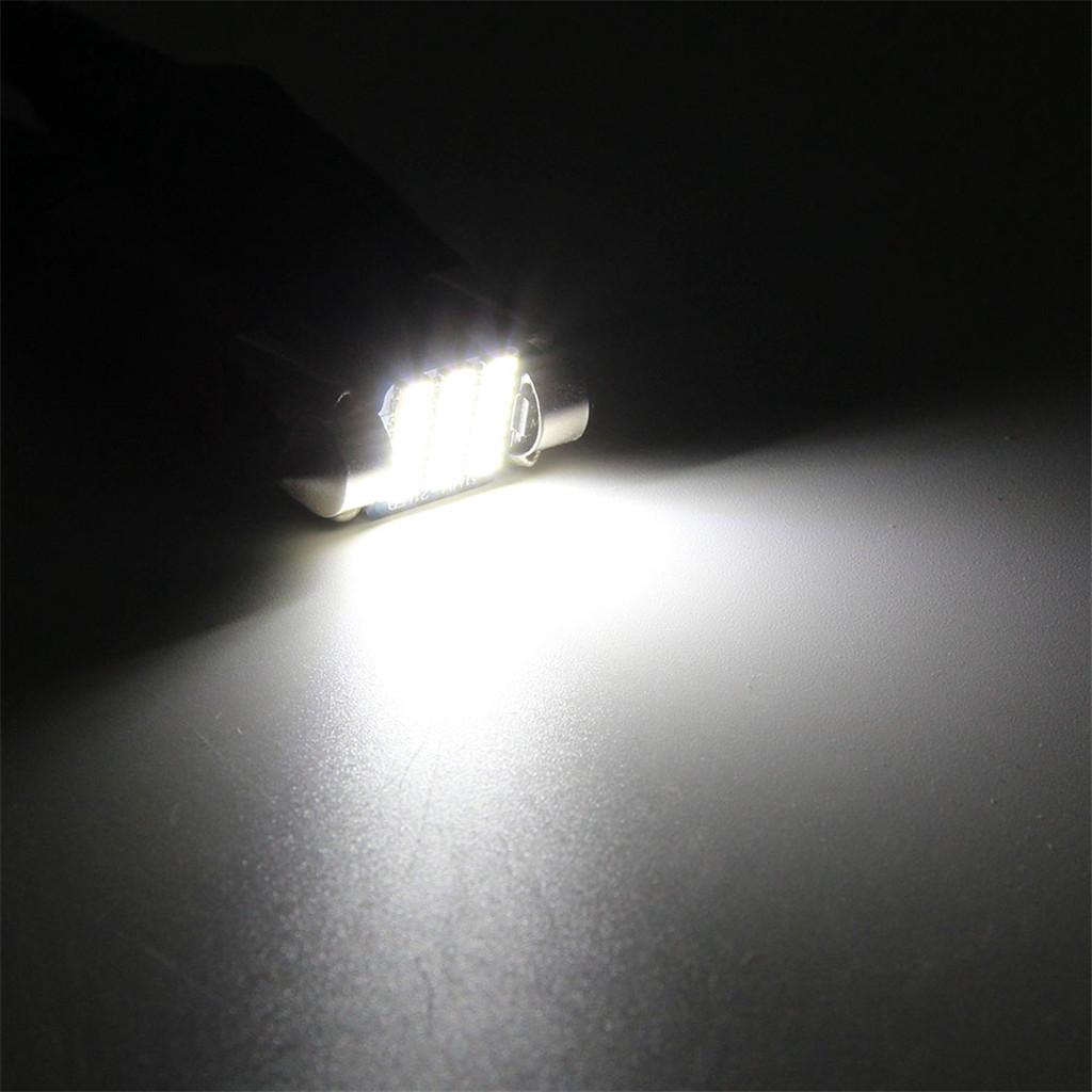 2 шт. 31 мм 3014 21SMD светодиодный автомобильный гирлянда с куполом, внутренняя лампа для чтения карты, белая