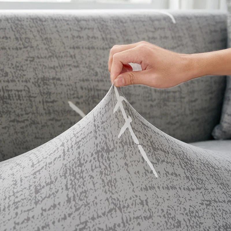 Чехол для дивана с цветочным рисунком для гостиной, эластичный секционный угловой чехол для дивана, чехлы для полотенец для дивана, L-образная форма, нужно купить 2 шт.