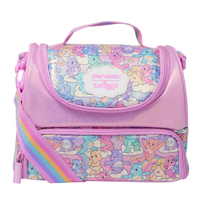 Rolling Backpack for Kids, Large Capacity School Bag with Wheels, Smiggle Style, Outdoor Travel, New