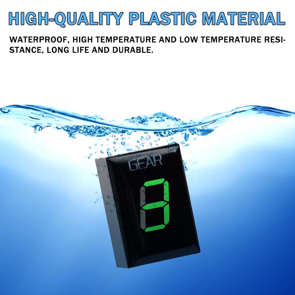 Индикатор передачи мотоцикла для YAMAHA FZS 1000 Fazer 600 YZF-R6 R6S R1 TDM 900 FZ1 FZ6 FZ8 XJ6 FZ400 Аксессуары Скорость