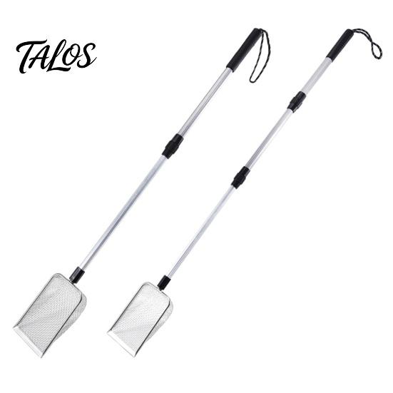 Beach Mesh Shovel Sand Sifter Adjustable Long Handle Aluminum Alloy Shark Teeth Collecting Kids Shells Sea Glass Tooth Filter Scooper