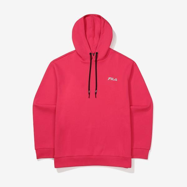 Fila Graphic Cotton Blend Stretch Hoodie Model