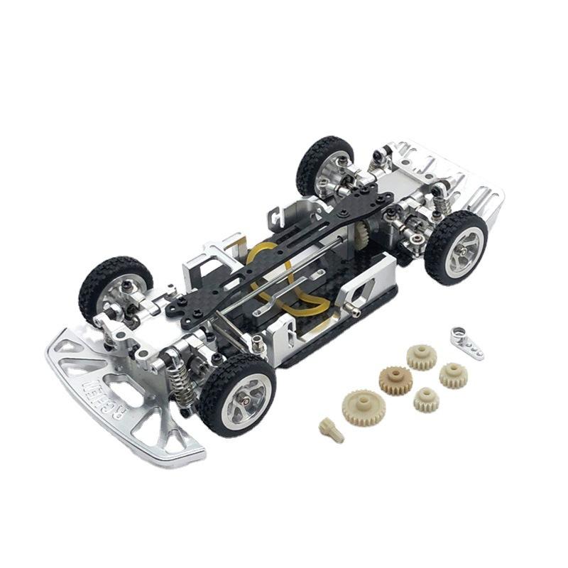 Weili 1/28 284131 K969 K979 K989 K999 Remote Control Car Accessories Metal Upgraded Frame