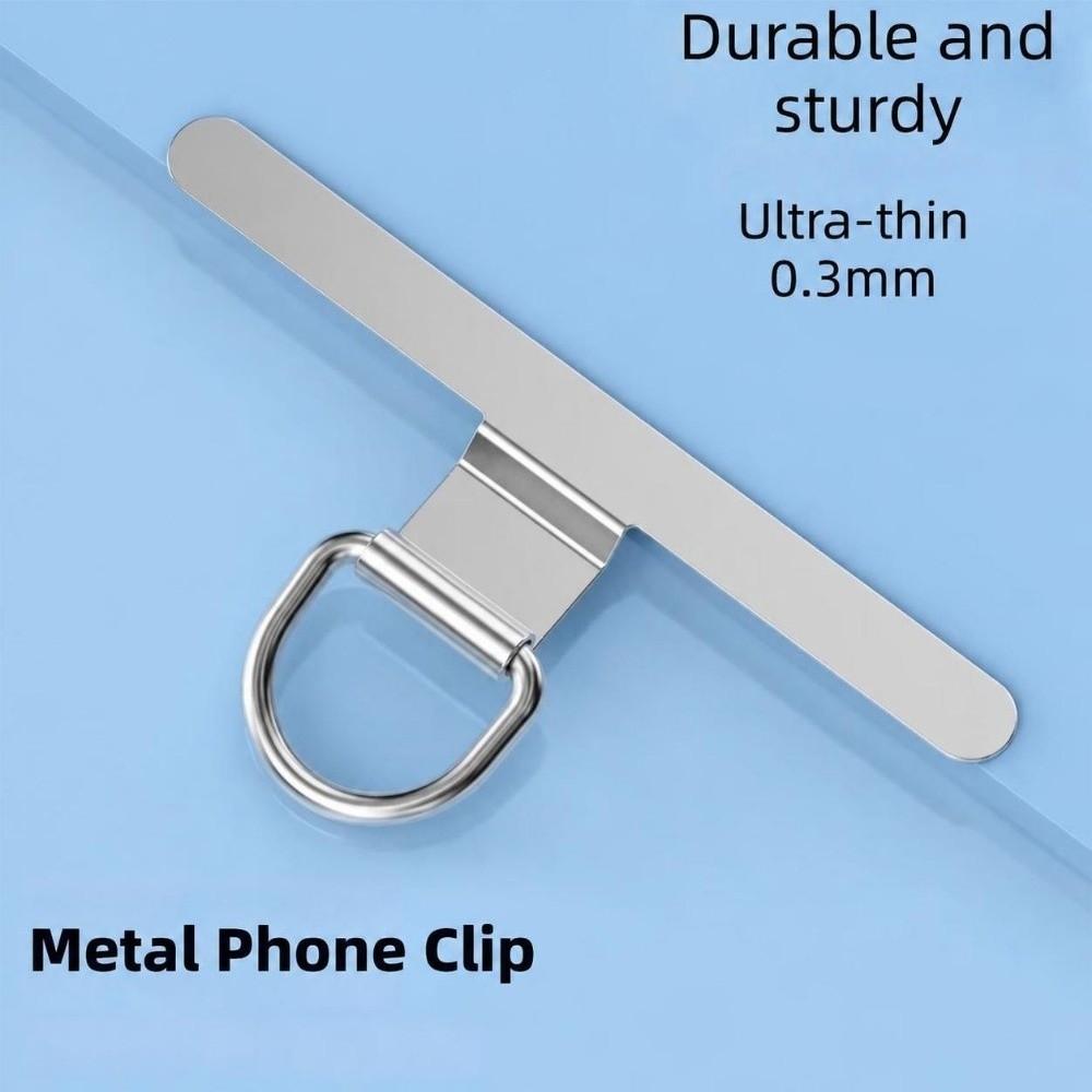 5Pcs Ultra-thin Phone Lanyard Connectors Smooth Phone Tether Tab  All Phone Cases