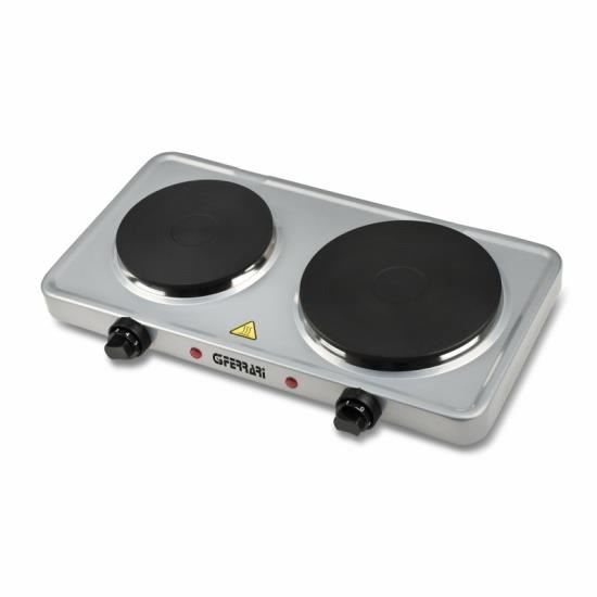 Cuisinière Électrique 2 Plaques Fonte G3 FERRARI CALDOS - Ø 185 + 155 À 5 Puissances