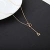 Choker Necklace - SGL - Moon Star Pendant - Zinc Alloy - Gold-plated - Woman
