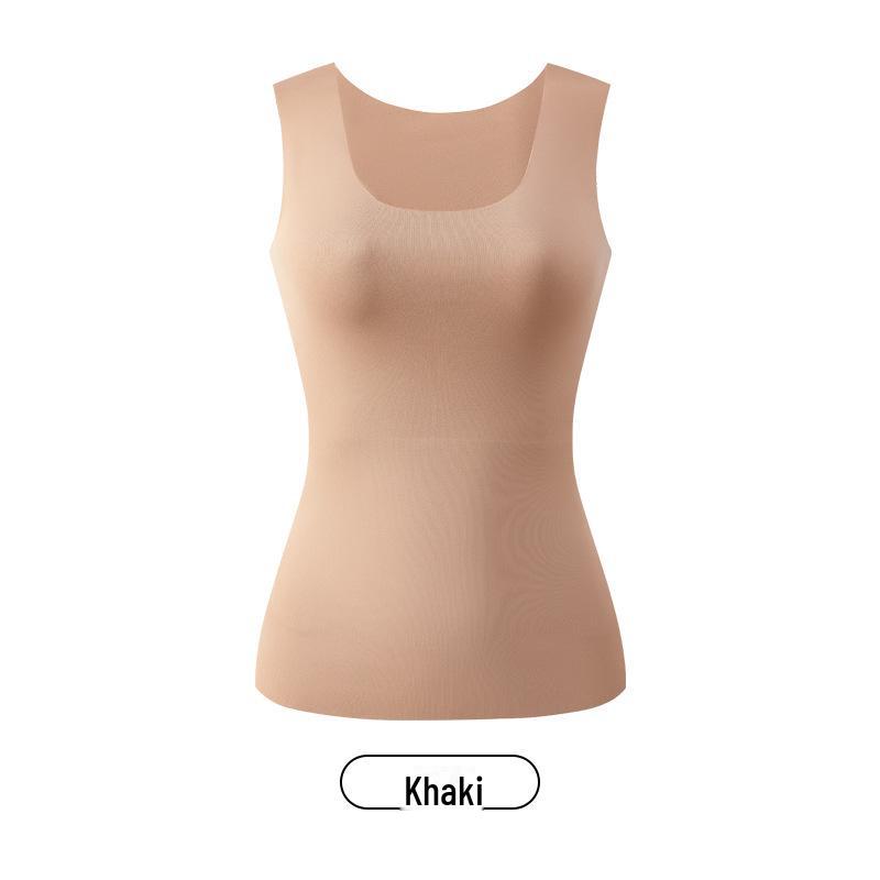 "2423 Women's Double-Sided Velvet Warm Vest for Autumn and Winter - Seamless Heating Patch for Outerwear and Innerwear"