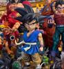 Новейшая фигурка Son Goku из Dragon Ball GT от JG studio, 25 см, Супер Сайян Goku, фигурка с двумя головами, набор статуэток из ПВХ, модель, игрушки, подарок