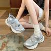 Fashion Summer New Women Casual Shoes Thick Sole Sneakers Ladies Fashion Hollow Breathable Single Shoes Woman Platform Sport Sandals
