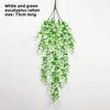 Eucalyptus Faux Cane Green Plants Wall Decor For Indoor Outdoor Event Decoration