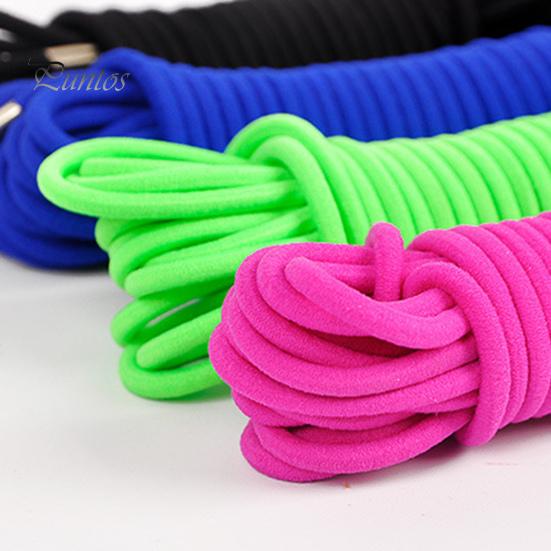 Nylon Rope Toy Kid Rubber Band Vibrant Color Wear-resistant Extra-Long High Elasticity Metal Buckle Design Entertainment Jump Family Cooperation