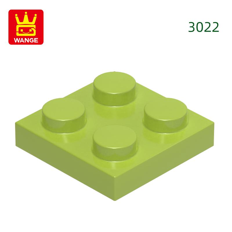 Нетоксичный 167 шт./лот 3022 2x2 Базовый Строительный Блок Moc Классические Аксессуары Совместимые с Кирпичиками Diy Детская Игрушка Сборка Подарочная Коробка