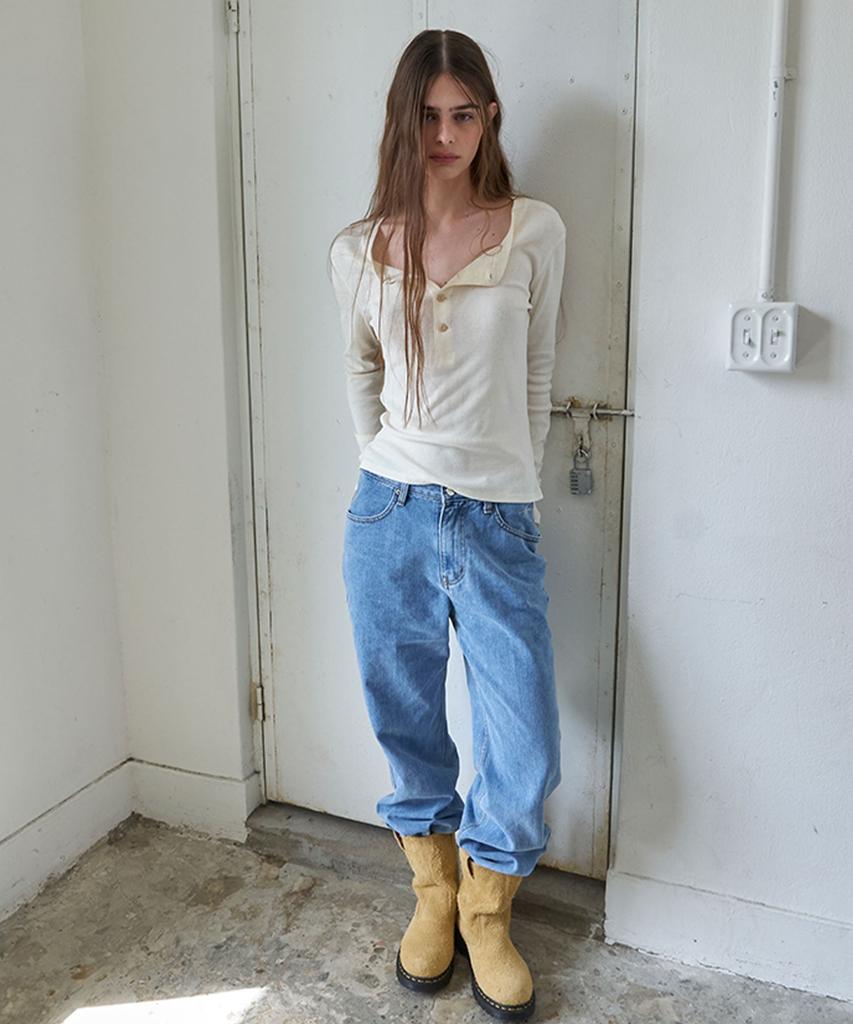 Джинсы A Denim (синий)
