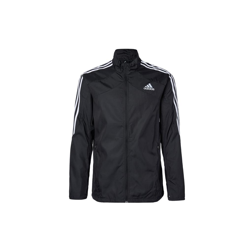 adidas Куртка с 3 полосками мужская черная GM1410