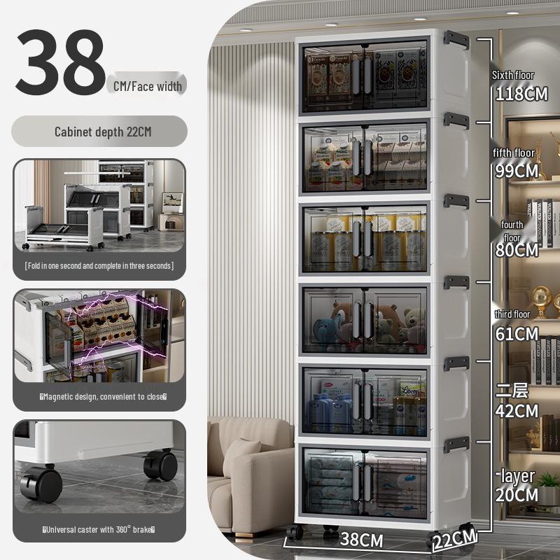 Складной пластиковый шкаф для хранения: Органайзер для шкафа с откидной крышкой для одежды и лекарств