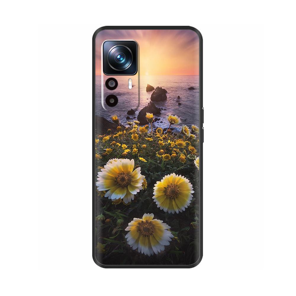 Матовая силиконовая прочная задняя крышка для Xiaomi Mi 12T Pro, мультяшный защитный чехол для телефона Xiaomi Mi12 12T Pro 12s Fundas