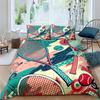 Комплект пододеяльника с теннисным мячом, Постельный комплект на спортивную тематику, Размер Твин для детей, подростков, взрослых, Пододеяльник с изображением теннисной ракетки и мяча
