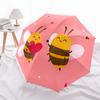 1pc Bee Love Umbrella That Opens  Closes Automatically  Perfect Gift with a Convenient Folding Mechanism 55