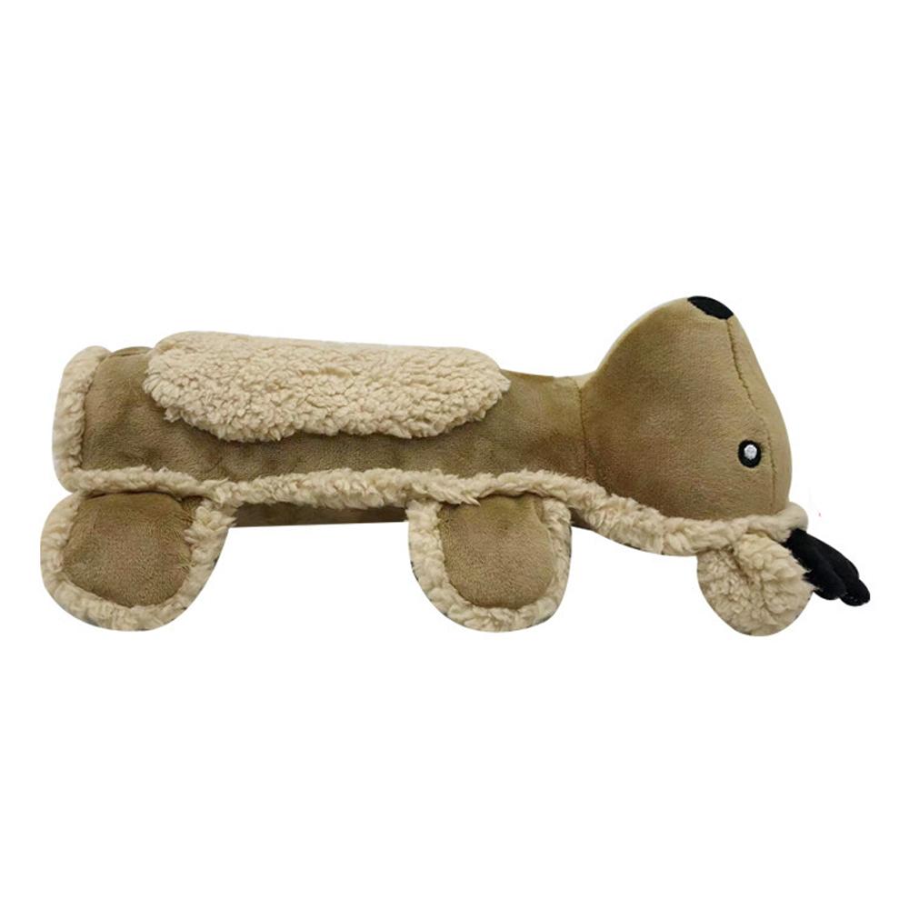 Simulated Mice Elk Plush Sound Squeak Dog Toy Cartoon Chew Pet Toy