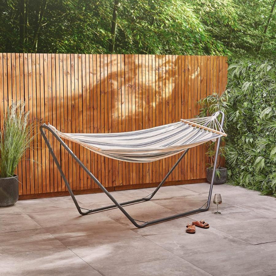 Hammock with crossbar - 220x160cm
