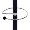 Porte manteaux - SPRINGOS - 176 cm - Noir - 14 crochets - Base en marbre