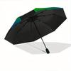 1pc Yin Yang Automatic Open/Close Umbrella, Portable Folding umbrella for Everyday Use yy250826004