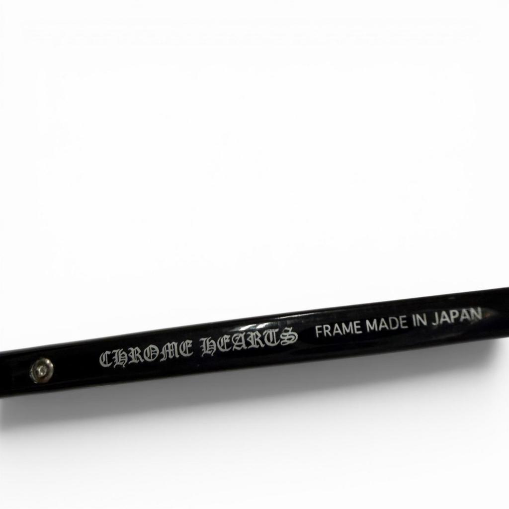Очень хорошие СОЛНЕЧНЫЕ ОЧКИ CHROME HEARTS MORNING WOOD II черные 925 Б/У