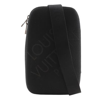 Сумка через плечо Mage body bag Черный Noir Канва Damier Jean мужская Б/у
