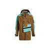 Terrex Hooded Sports Jacket With Pocket Detail And Panel Design Men Outerwear Khaki GI7307
