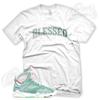 BW BLESSED Футболка для кроссовок J1 7 Hare 2.0 Match DMP Turbo Green Pink