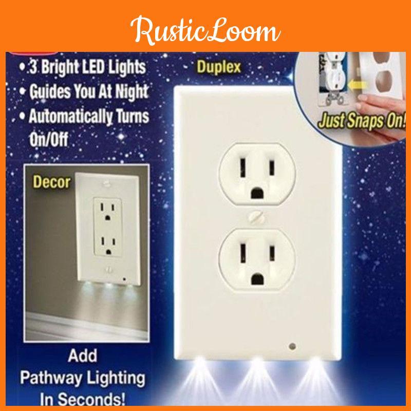 Plug Light Night Inductive Switch Modern Minimalist Design Bedroom Decor Supplie