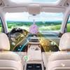 Подвеска для ароматерапии автомобиля Рельефный лист Гипсовые ароматические таблетки Освежитель воздуха Устранение запахов в салоне автомобиля Декоративные аксессуары