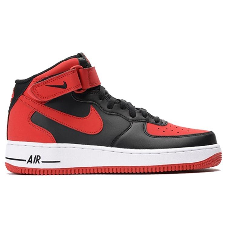 Nike Air Force 1 Mid '07 'Black Gym Red' Men's 315123-029
