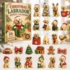2026 Dog-Themed Christmas Advent Calendar Acrylic Blind Box Gift Kids Adults Decorative Hanging Ornament