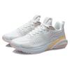 Женские беговые кроссовки Li Ning Легкие Низкие Бело-оранжевые ARHR062-3
