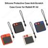 Силиконовый защитный чехол, устойчивый к царапинам, мягкий силиконовый чехол с карманом для шнурка, чехол с полной защитой для устройства Rabbit R1 AI