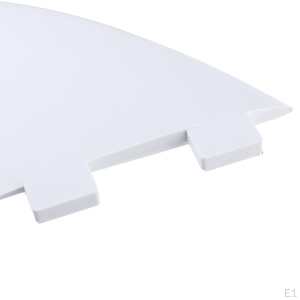 Nylon Surfboard Surfing Fin for / Base - Black